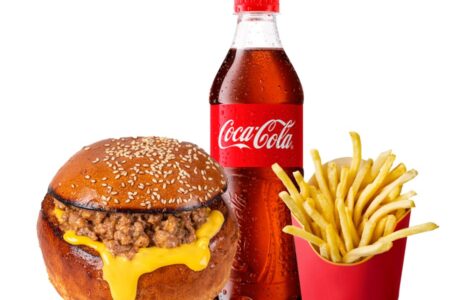 Американський бургер-меню