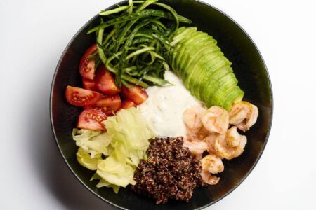 Боул з креветкою