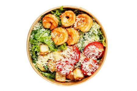 Цезар з тигровими креветками