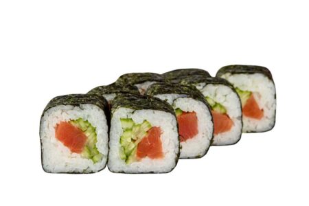 Рол Футомакі з копченим лососем