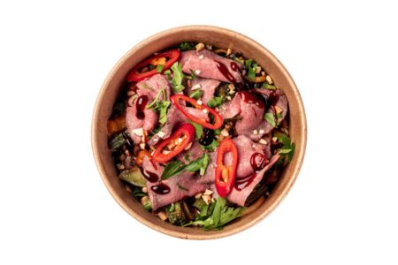 Падтай із телячою вирізкою та овочами