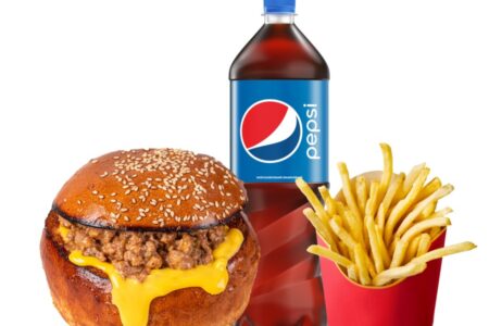 Американський бургер-меню